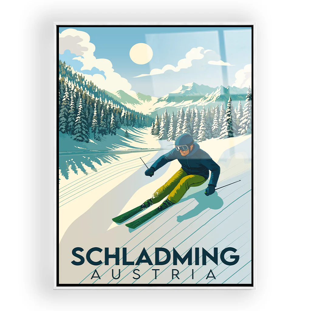 schladming acryl_rahmen_weiss