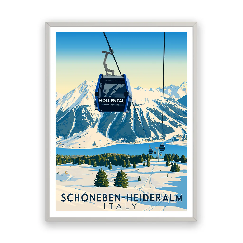 schoeneben-heideralm poster_rahmen_weiss