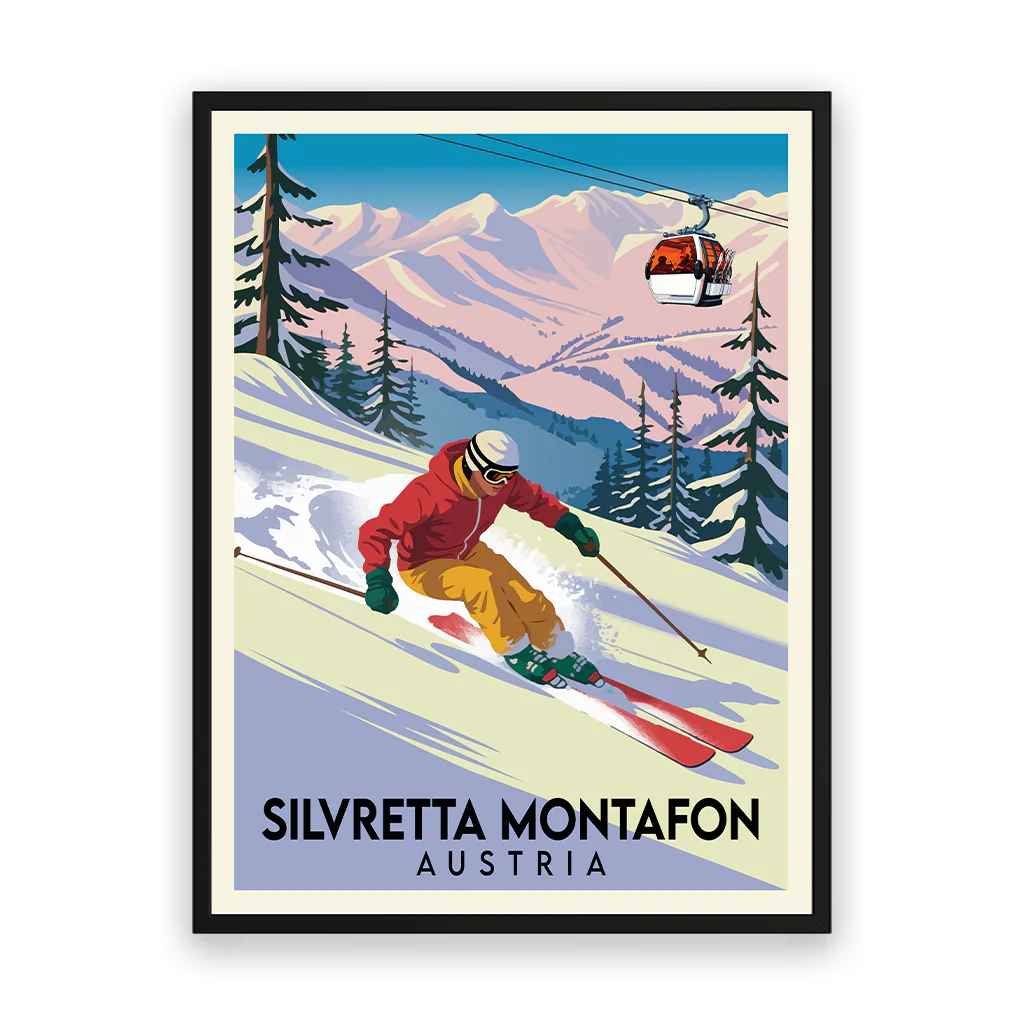 silvretta-montafon poster_rahmen_schwarz