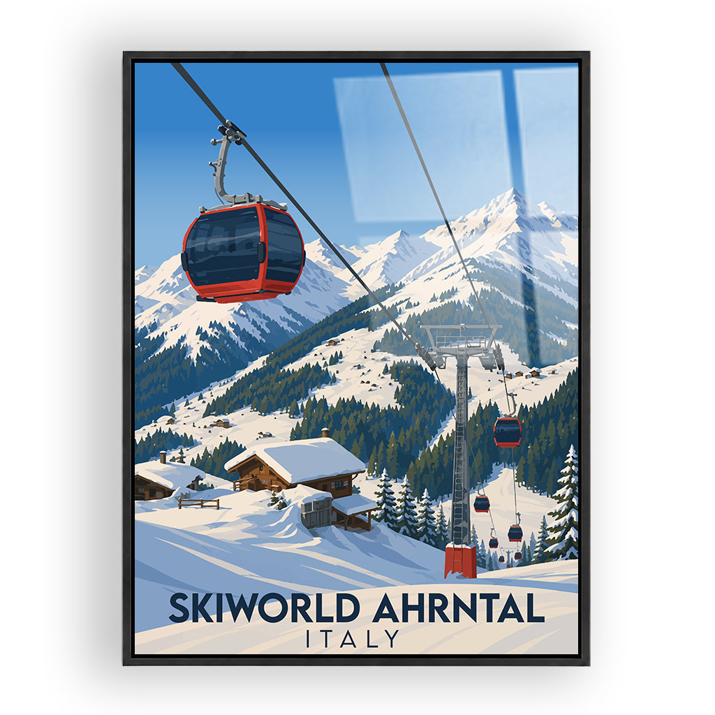 skiworld-ahrntal acryl_rahmen_schwarz