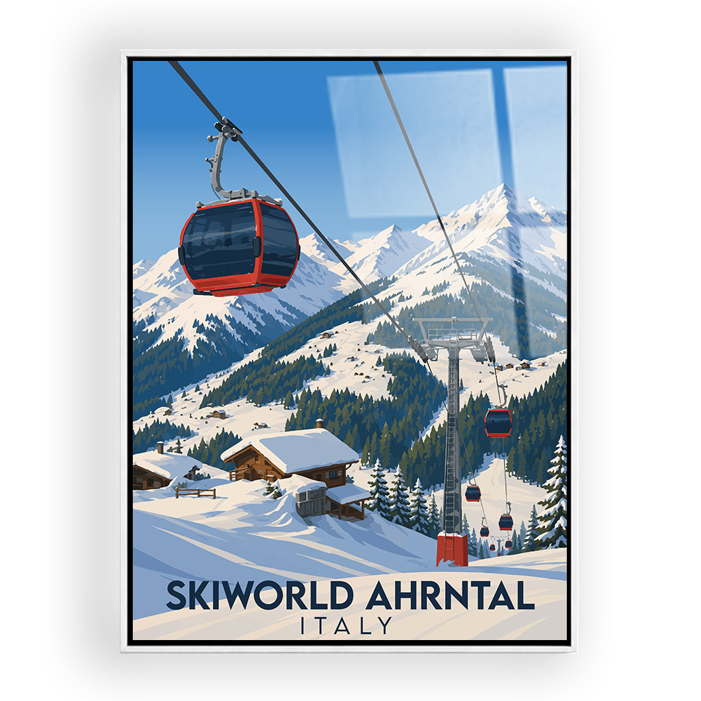 skiworld-ahrntal acryl_rahmen_weiss