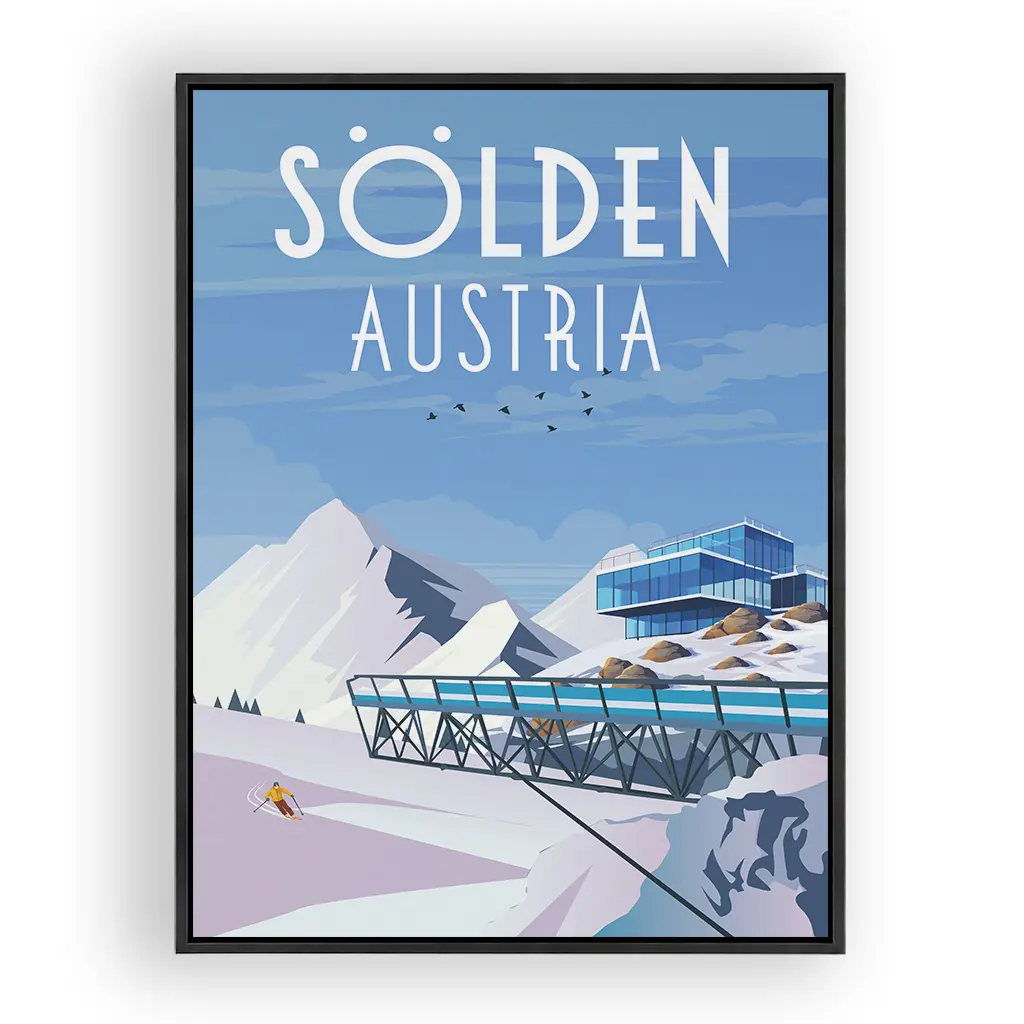 soelden Alu Rahmen Schwarz