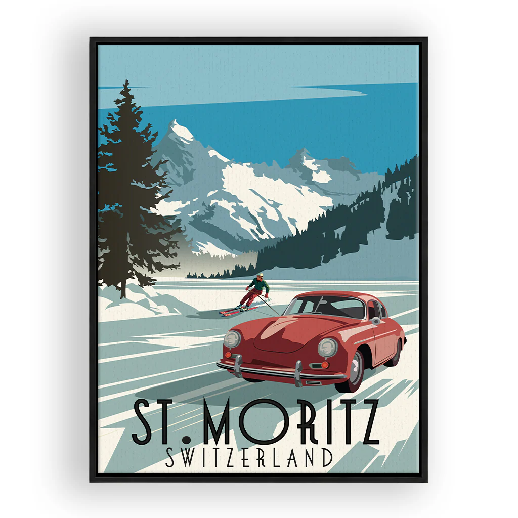 st-moritz leinwand_rahmen_schwarz