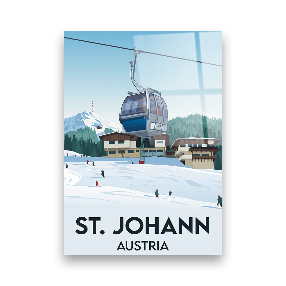 St. Johann Deutschland Acryldruck