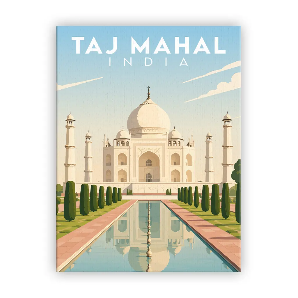 taj-mahal leinwand_ohnerahmen