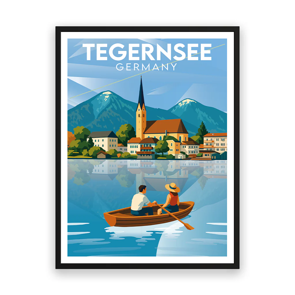 tegernsee poster_rahmen_schwarz
