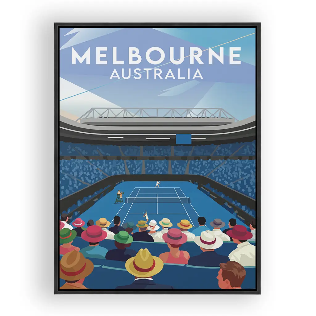 tennis-melbourne alu_rahmen_schwarz