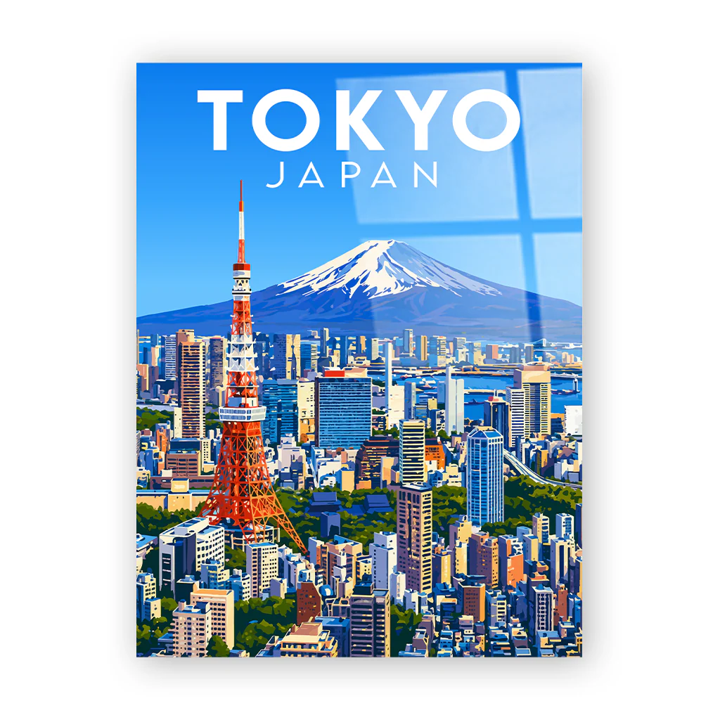 tokyo acryl_ohnerahmen