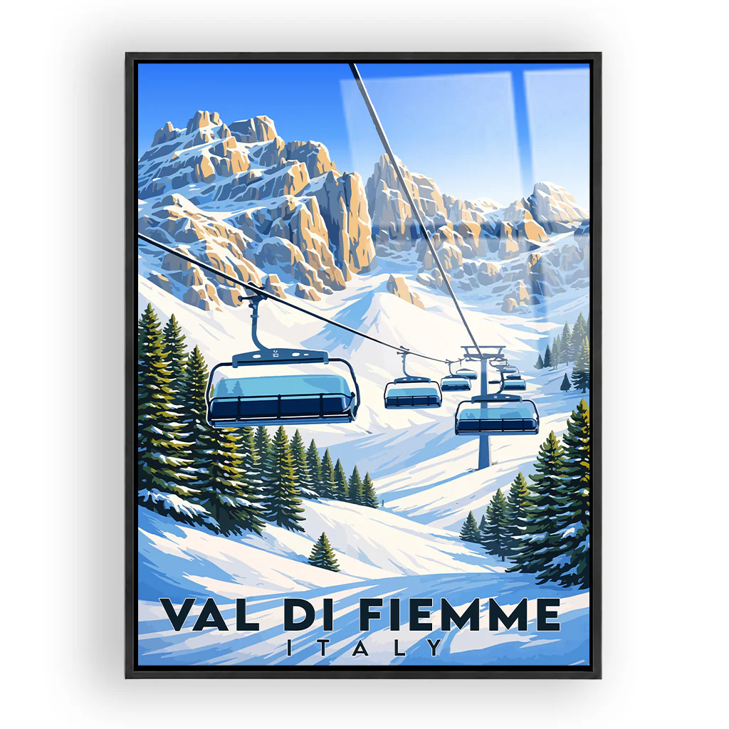val-di-fiemme acryl_rahmen_schwarz