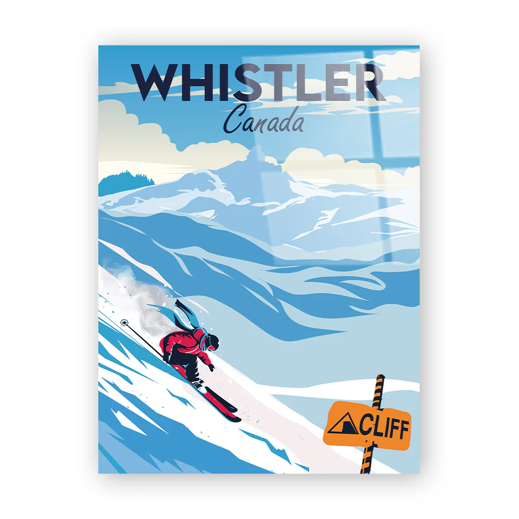 whistler Acryl ohne Rahmen