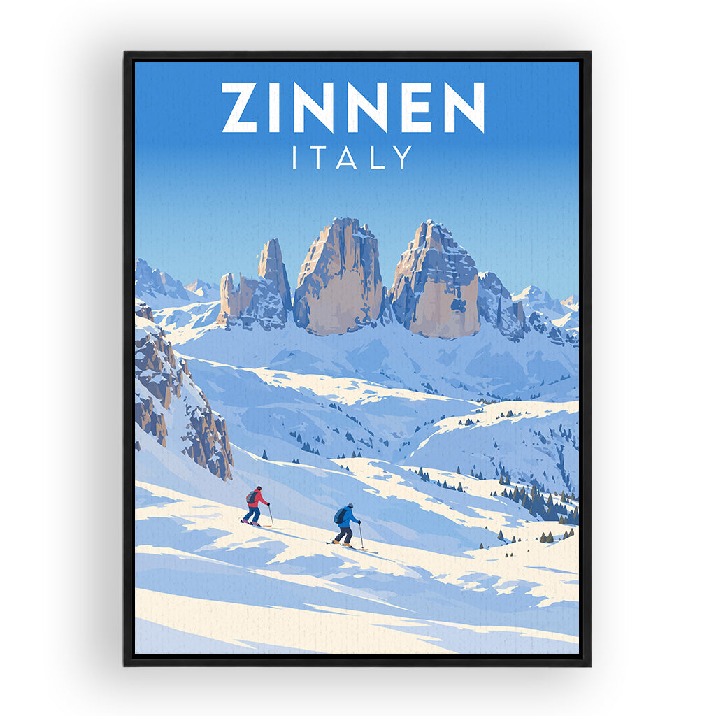 zinnen leinwand_rahmen_schwarz