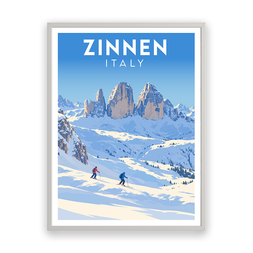 zinnen poster_rahmen_weiss