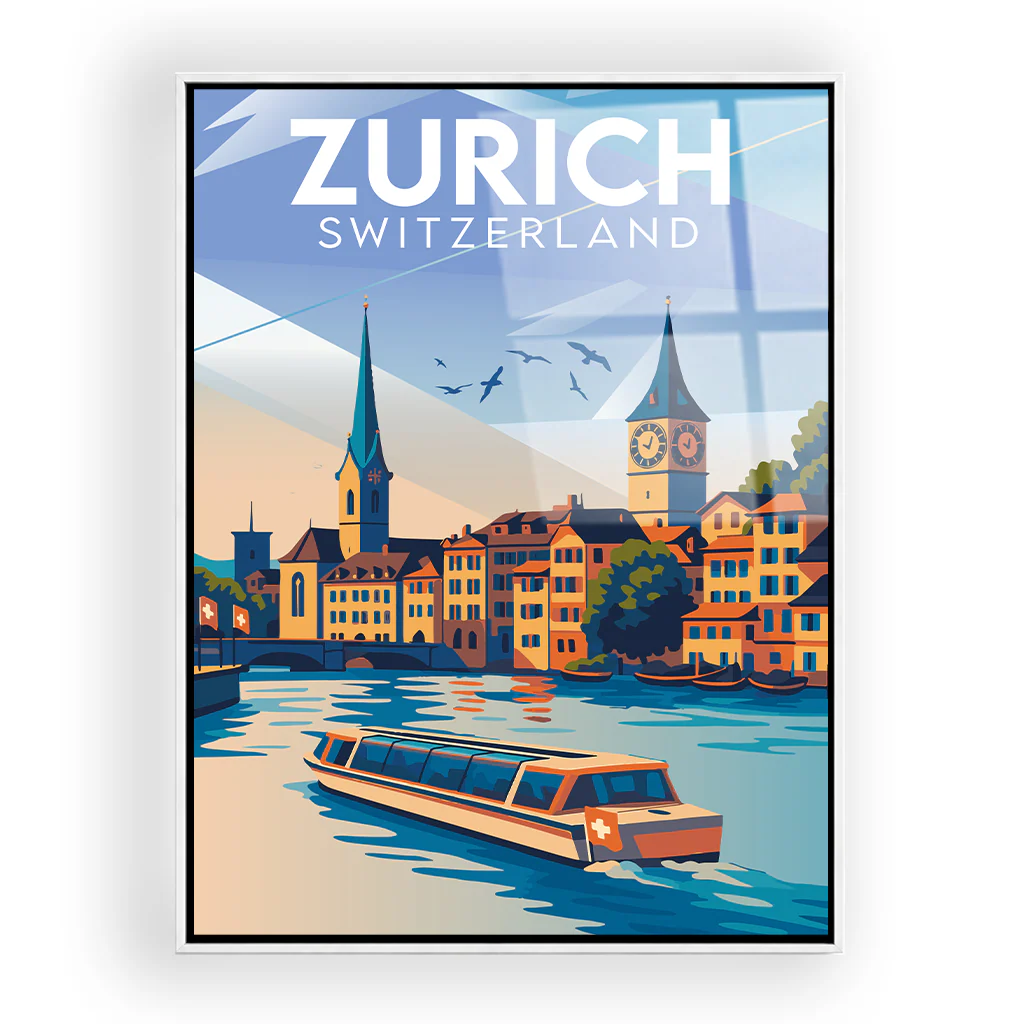zurich acryl_rahmen_weiss