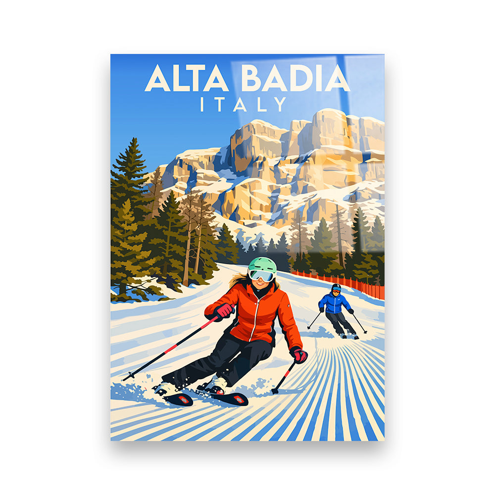 Alta Badia Italien Acryldruck