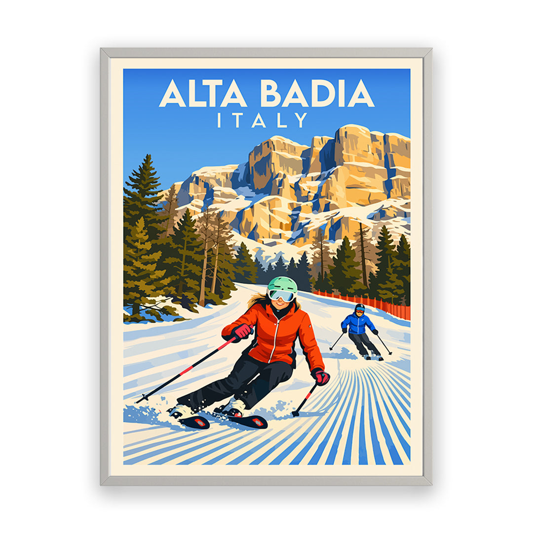 Alta Badia Italien Kunstdruck
