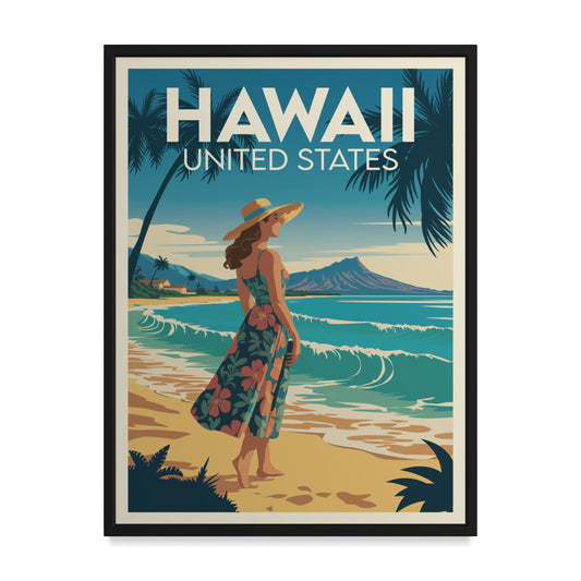 Hawaii USA Kunstdruck