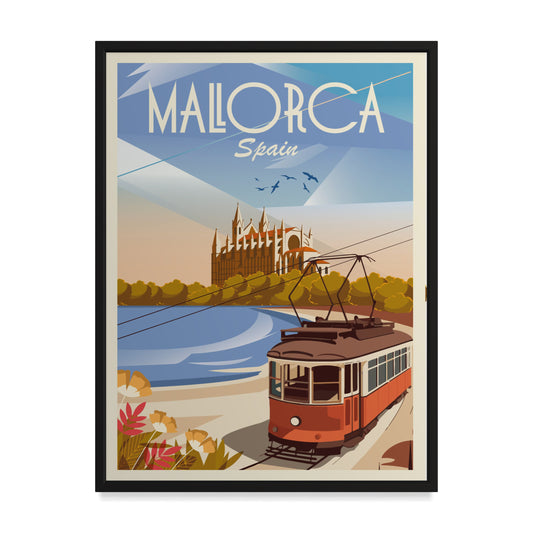 Mallorca Spanien Kunstdruck