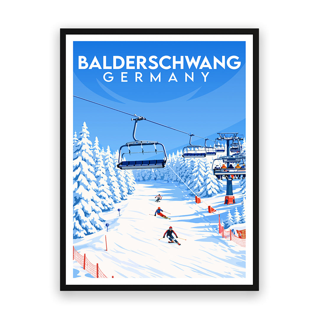 Balderschwang Deutschland Kunstdruck