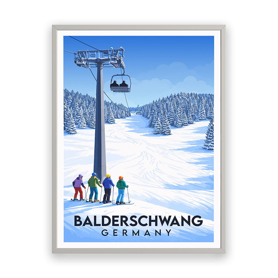 Balderschwang 2 Deutschland Kunstdruck