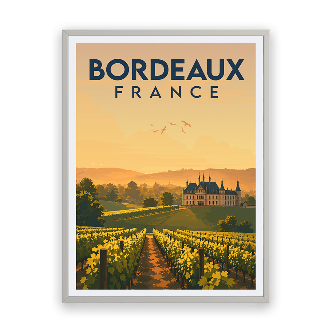 Bordeaux Frankreich Kunstdruck