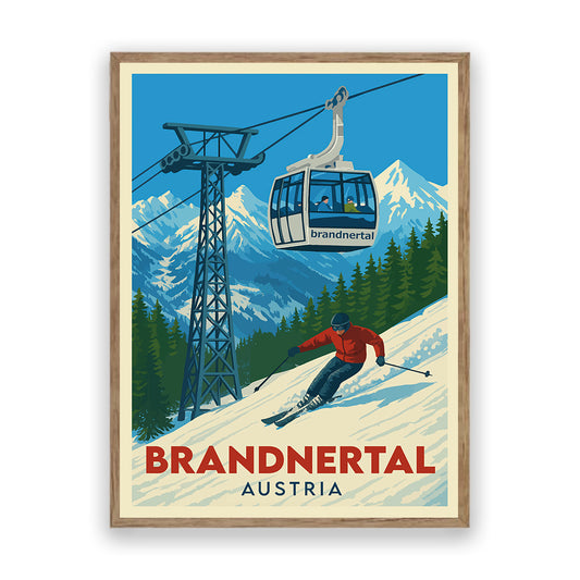 Brandnertal Österreich Kunstdruck