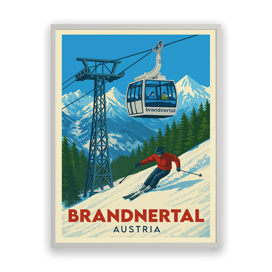 Brandnertal Österreich Kunstdruck