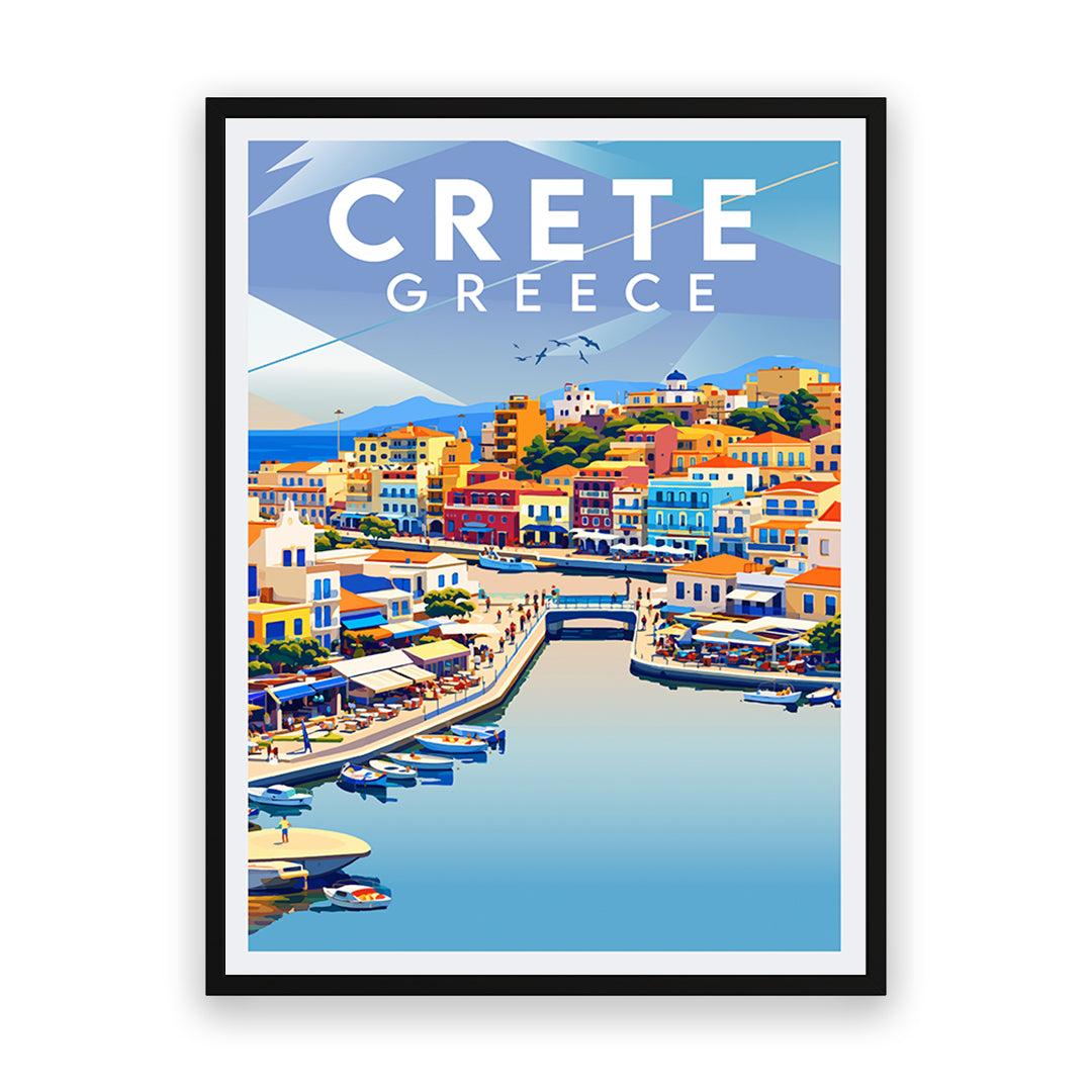 Kreta Griechenland Kunstdruck