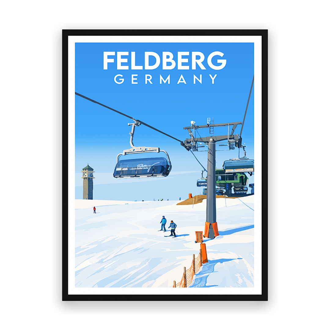 Feldberg Deutschland Kunstdruck