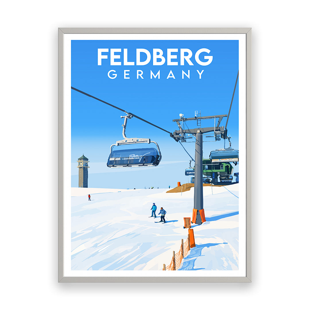 Feldberg Deutschland Kunstdruck