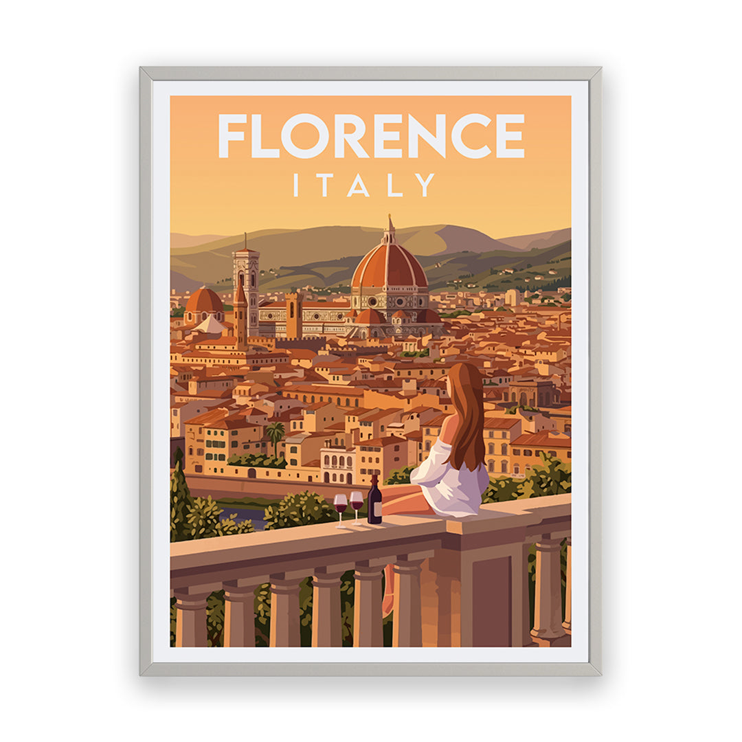 Florenz Italien Kunstdruck