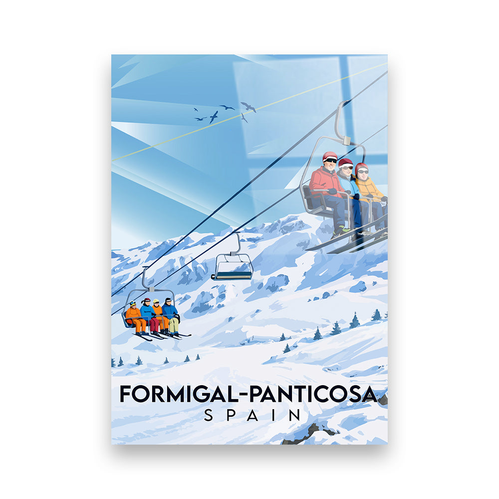 Formigal Spanien Acryldruck