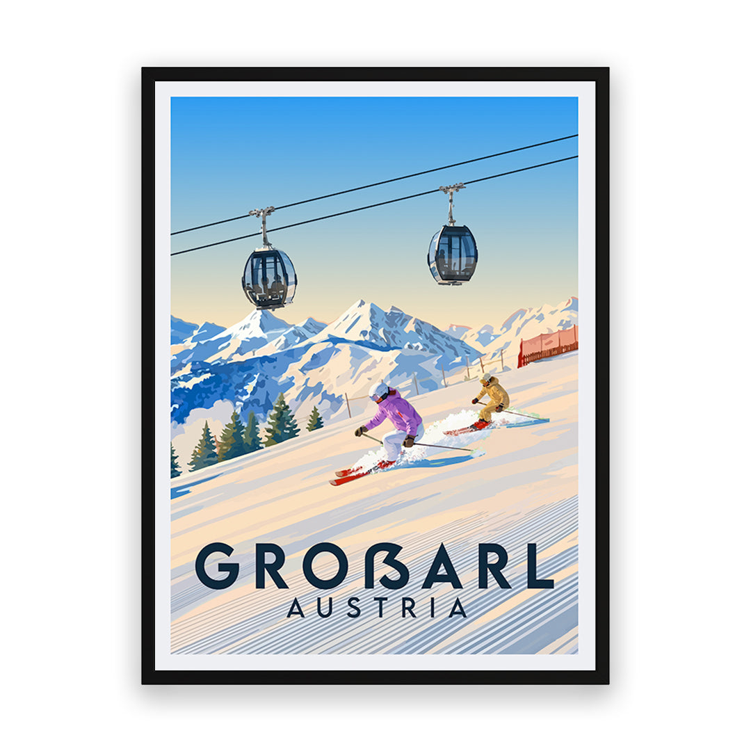 Großarl Österreich Kunstdruck