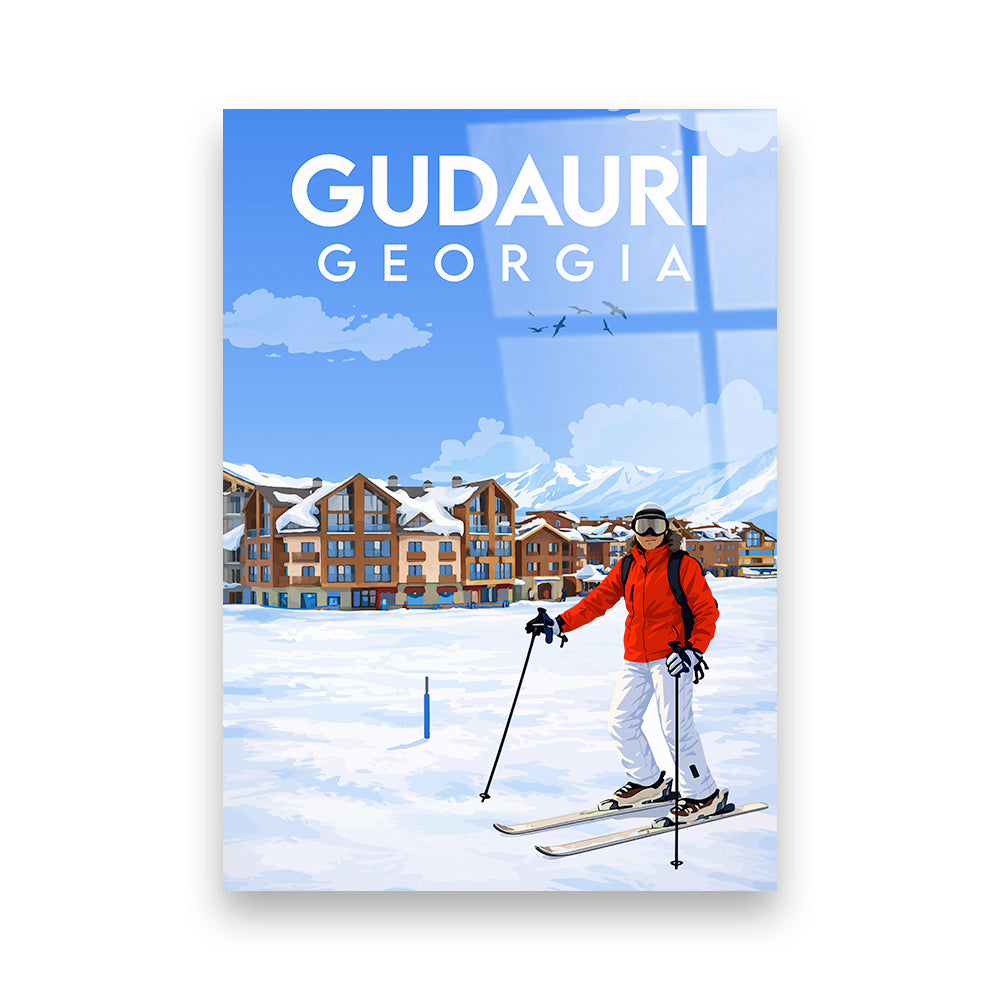 Gudauri Georgien Acryldruck