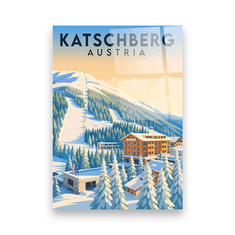 Katschberg Österreich Acryldruck