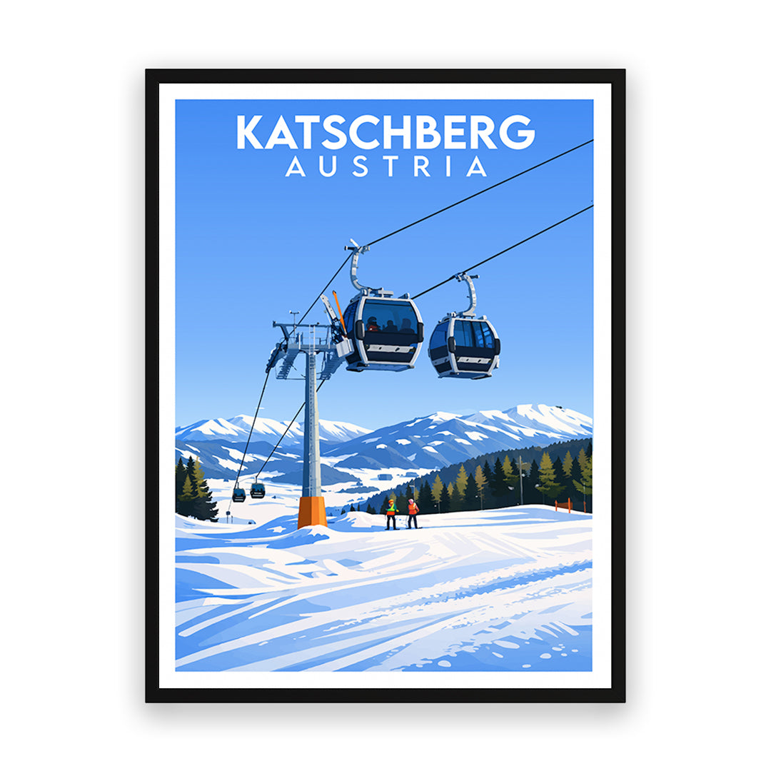 Katschberg Österreich Kunstdruck