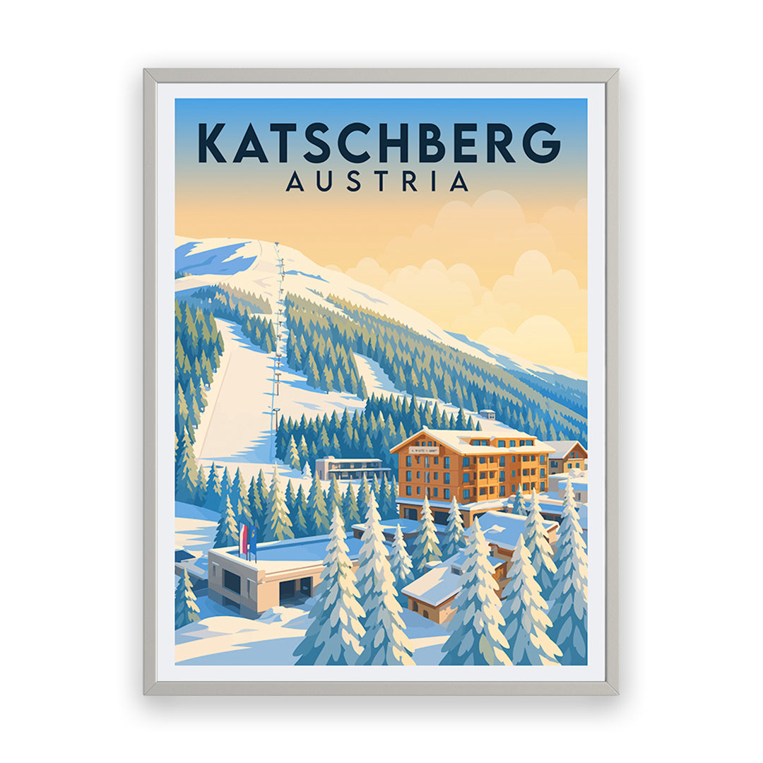 Katschberg Österreich Kunstdruck
