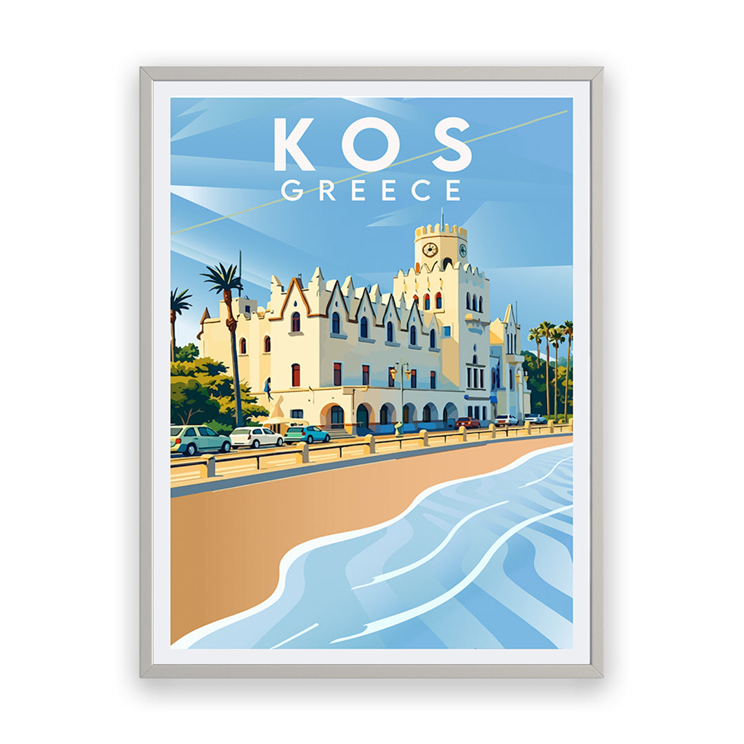 Kos Griechenland Kunstdruck