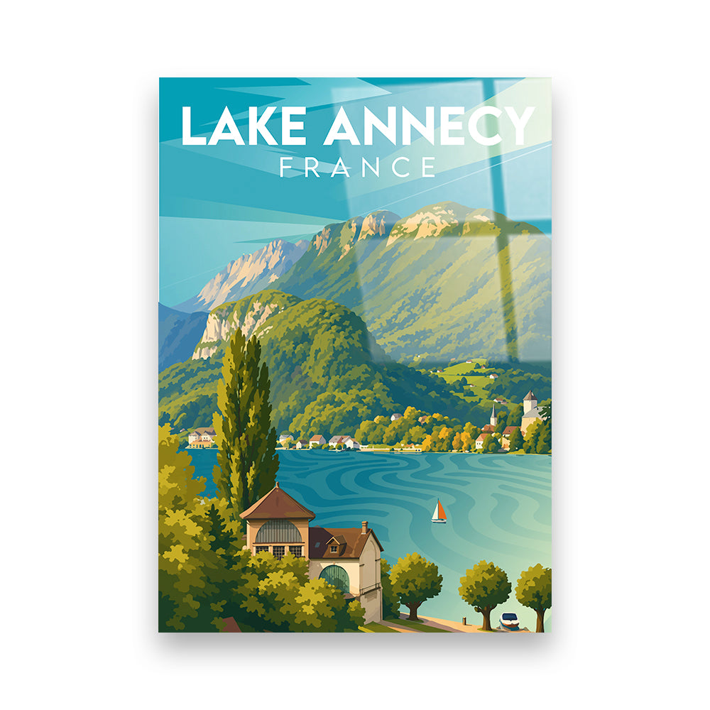 Annecy Frankreich Acryldruck