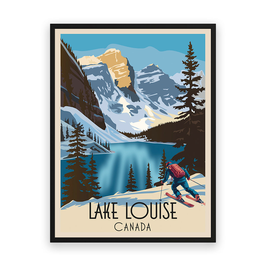Lake Louise Kanada Kunstdruck