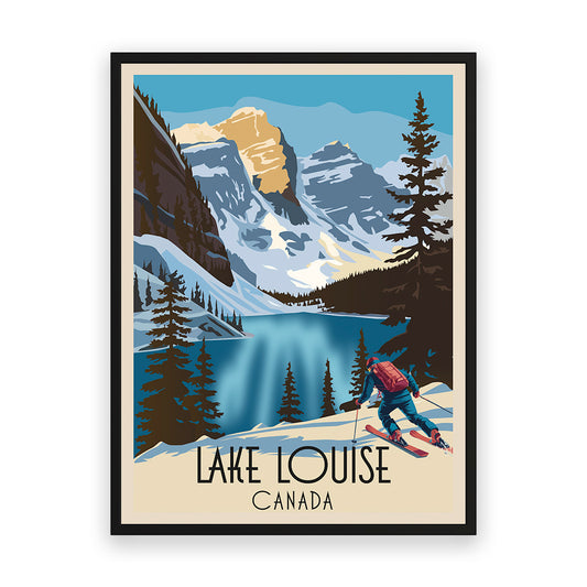 Lake Louise Kanada Kunstdruck