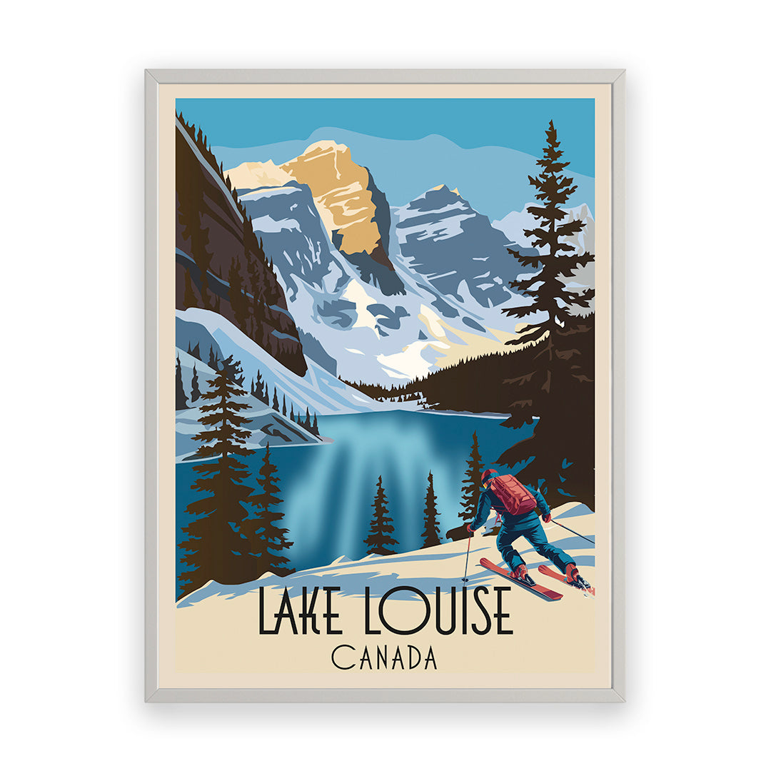 Lake Louise Kanada Kunstdruck