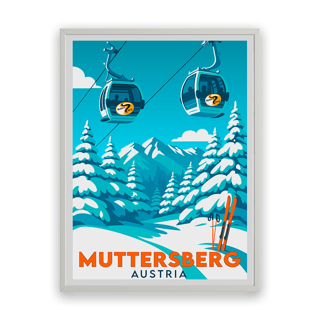 Muttersberg Österreich Kunstdruck