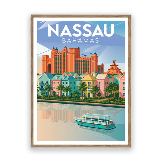 Nassau 1 Bahamas Kunstdruck