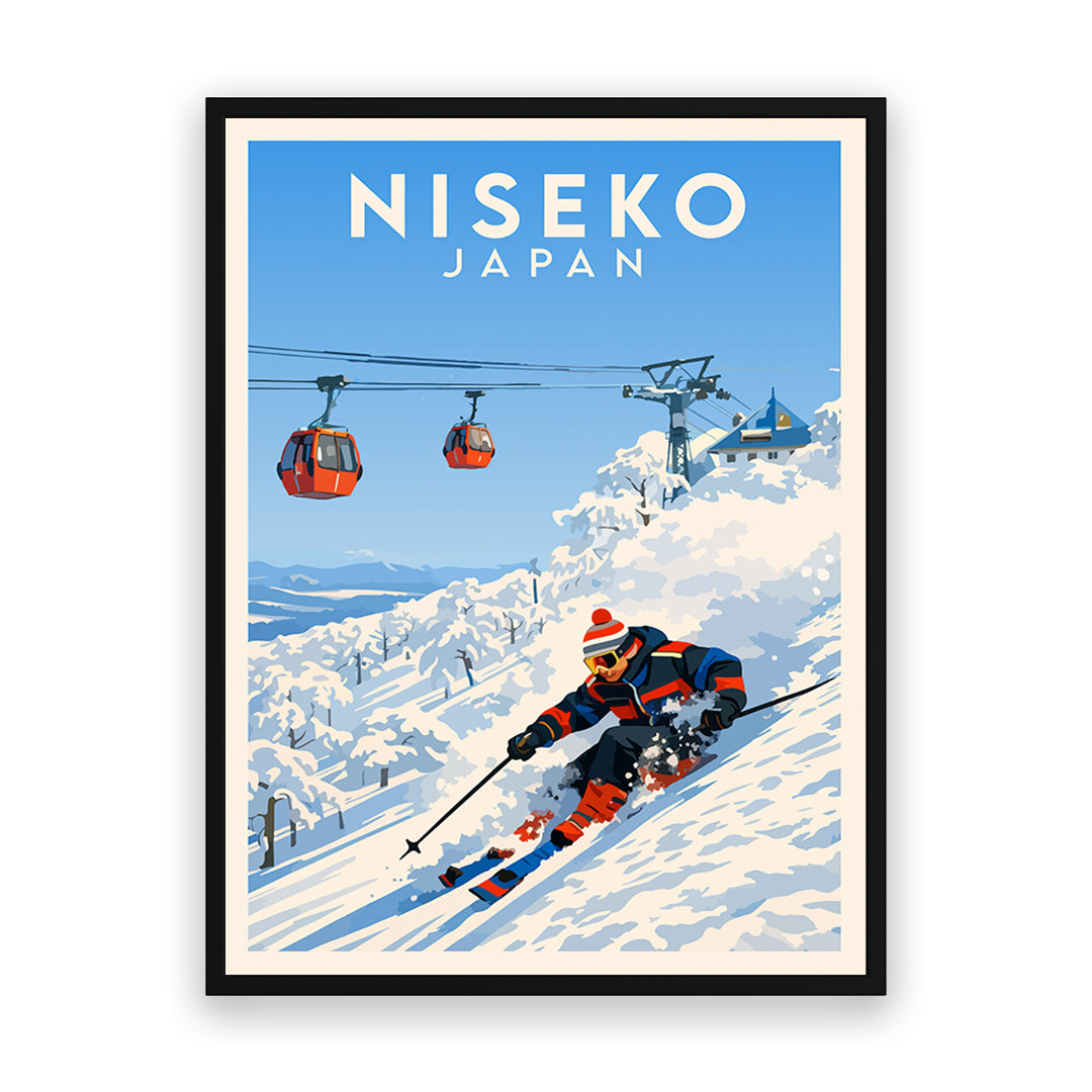 Niseko Japan Kunstdruck