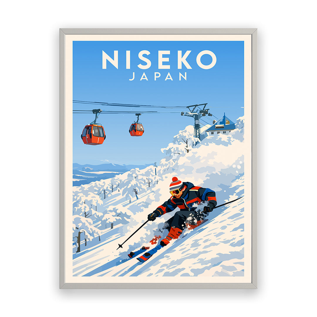 Niseko Japan Kunstdruck