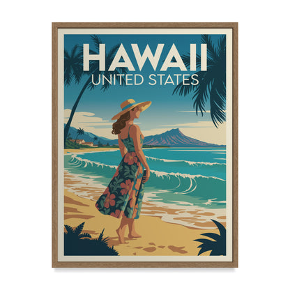 Hawaii USA Kunstdruck