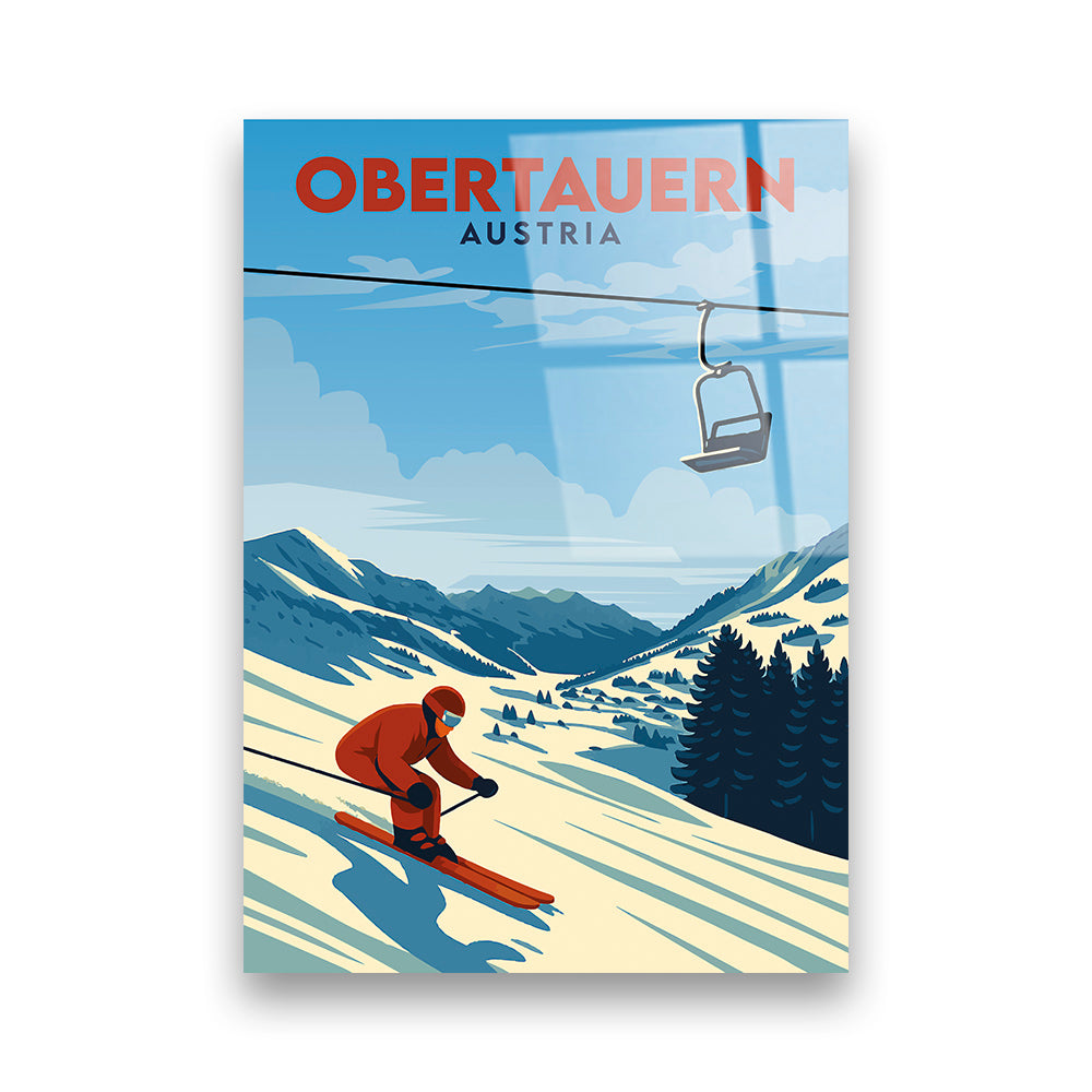 Obertauern Österreich Acryldruck