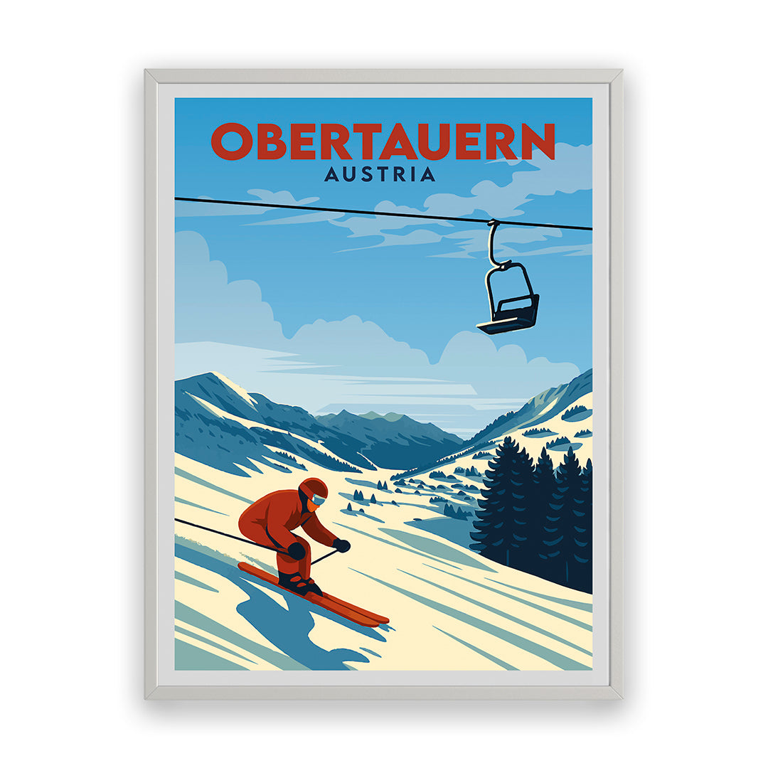 Obertauern Deutschland Kunstdruck
