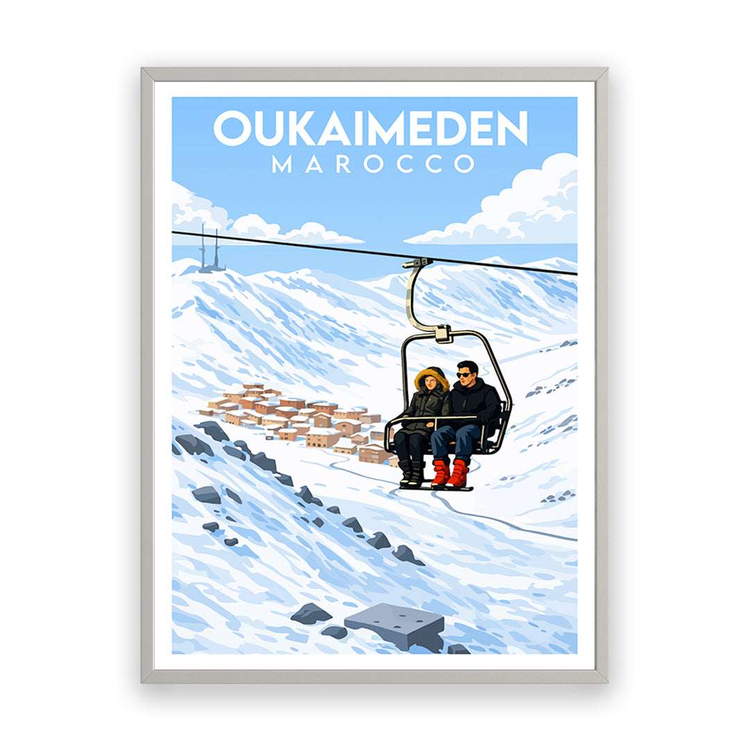 Oukaïmeden Marokko Kunstdruck