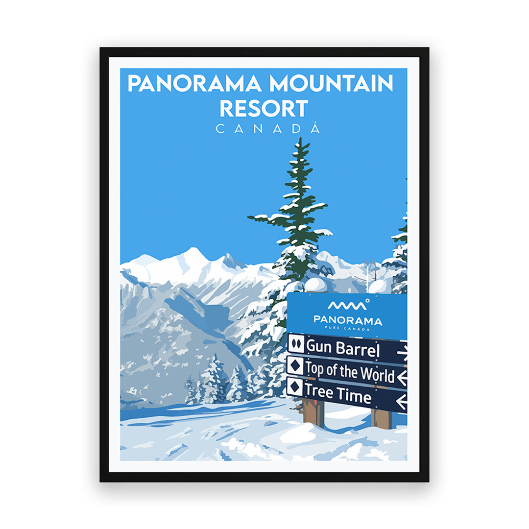 Panorama Mountain Resort Kanada Kunstdruck